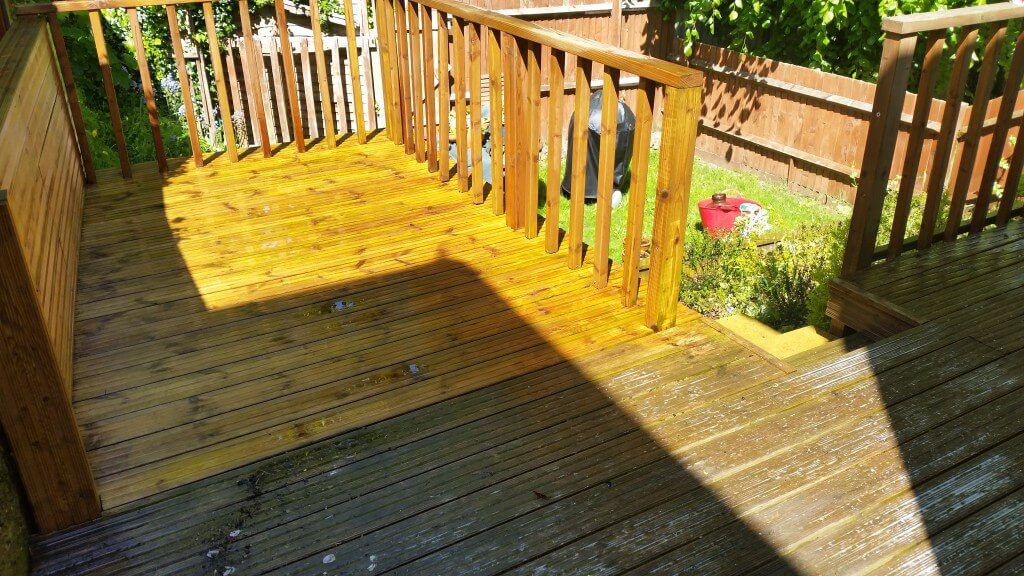 Deck During a Clean
