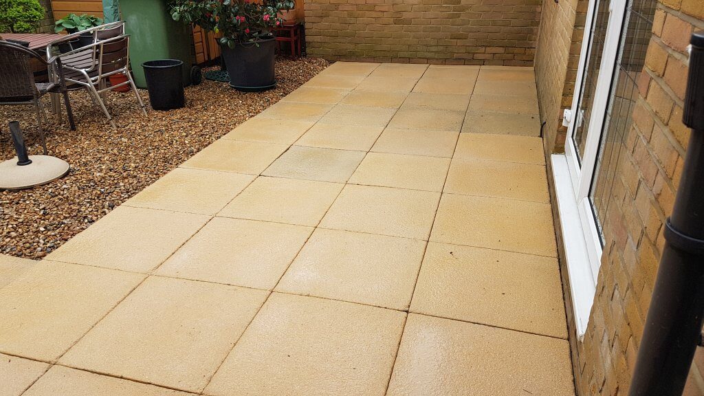 Fresh Yellow Flagstones