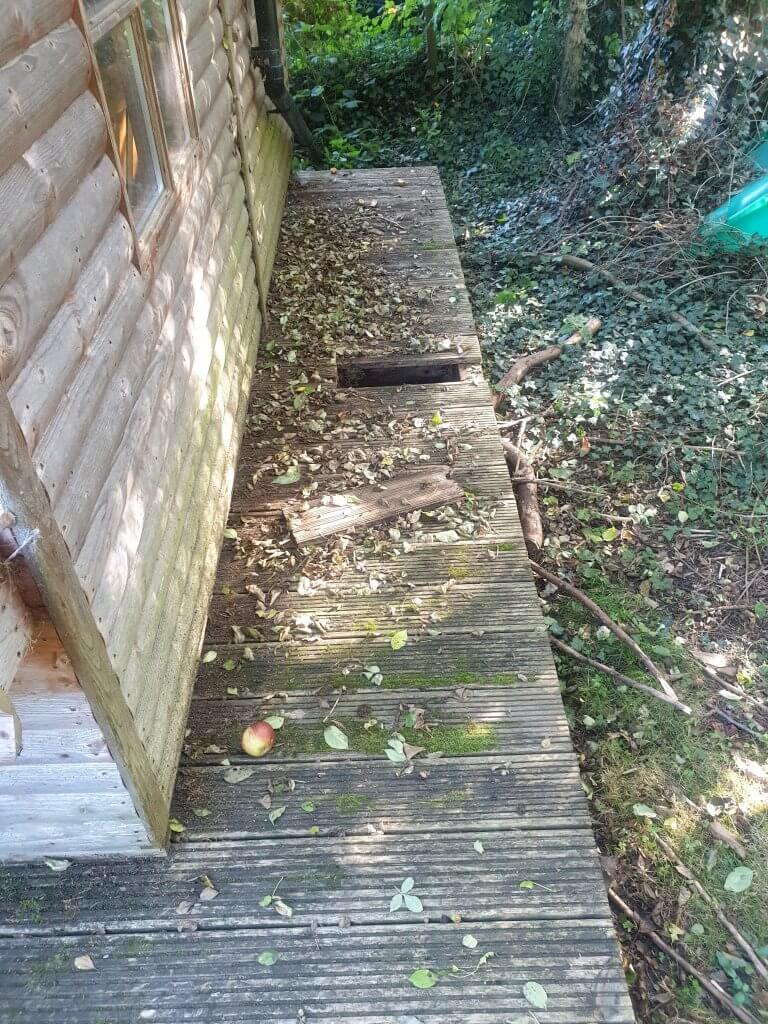 Rotting Boards Pose a Danger