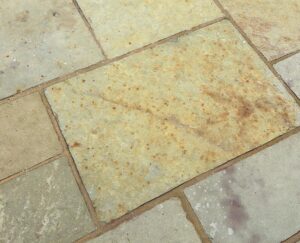 Patio Rust Stains